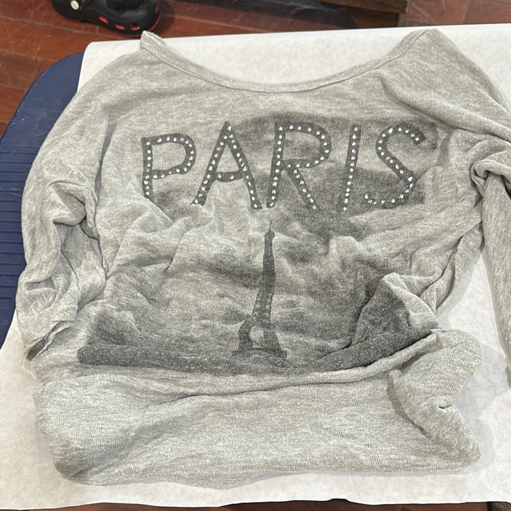 Gray Paris Sweater